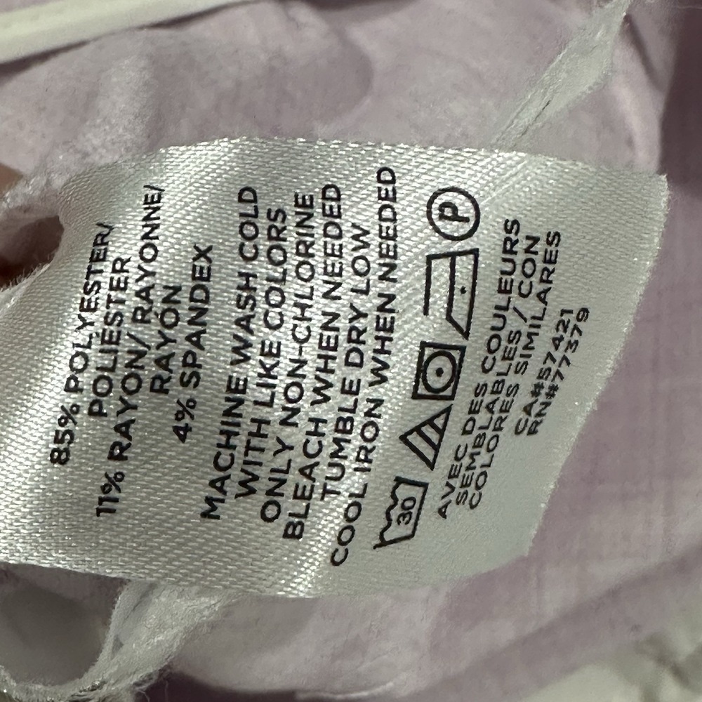 Ann Taylor Lilac Cropped pants - Picture 4 of 9